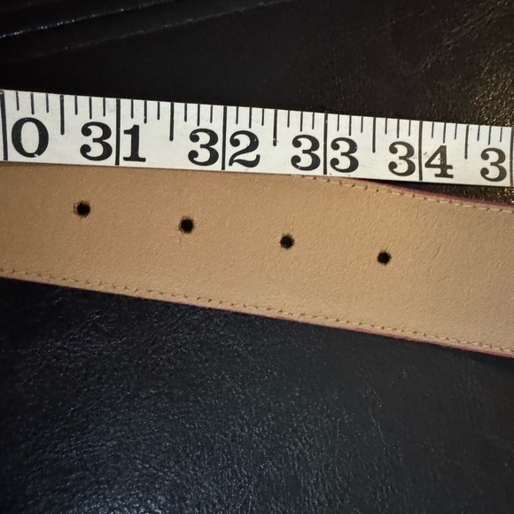 Stone Mountain Leather Embossed Belt Bag Sz Medium Ladies - Picture 9 of 10